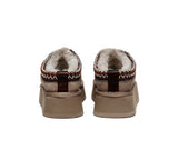 AUSTRALIAN SHEPHERD® UGG Sheepskin Wool Ankle Platform Tazzy Slippers Ventus