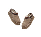 AUSTRALIAN SHEPHERD® UGG Sheepskin Wool Ankle Platform Tazzy Slippers Ventus
