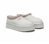 AUSTRALIAN SHEPHERD® UGG Slippers Sheepskin Wool Ankle Platform Tazzy Hippie - UGG EXPRESS