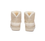 AUSTRALIAN SHEPHERD® UGG Boots Sheepskin Wool Knitted Mini Fayle UGG AUSTRALIAN SHEPHERD