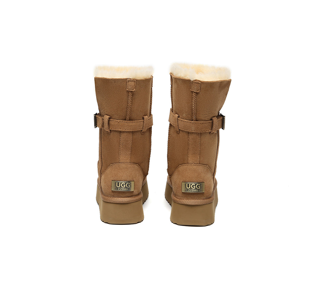 UGG EVERAU® UGG Boots Women Platform Short Valerie