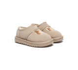 AUSTRALIAN SHEPHERD® UGG Slippers Kids Sheepskin Wool Ankle Platform Carmella UGG AUSTRALIAN SHEPHERD