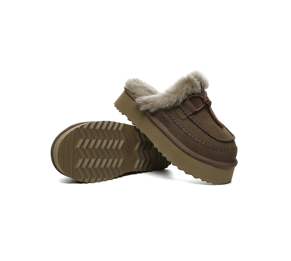 AUSTRALIAN SHEPHERD® UGG Slippers Women Platform Sammy