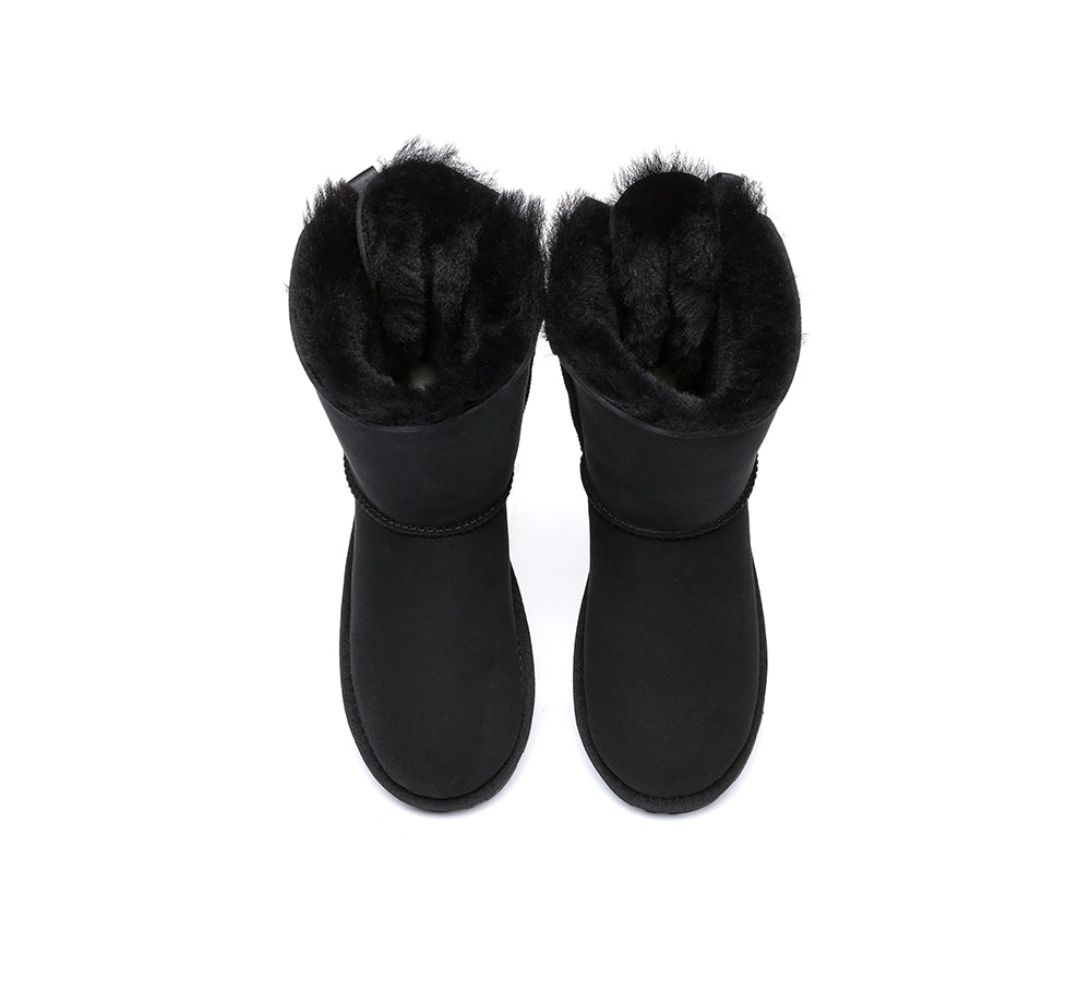 EVERAU® UGG Boots Women Short Back Bow EVERAU