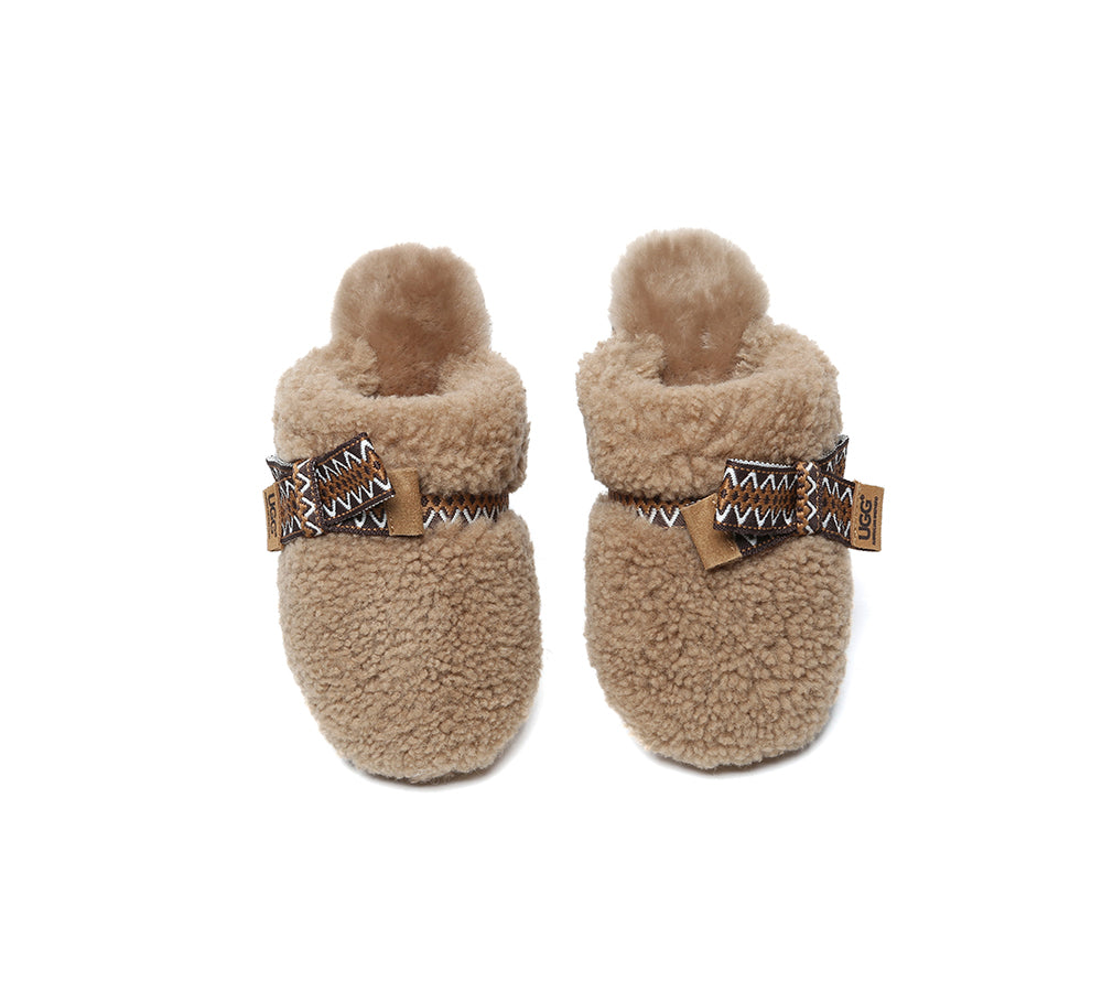 AUSTRALIAN SHEPHERD® UGG Slippers Women Bow Cecil