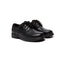 EVERAU® Senior Black Leather Lace Up School Shoes