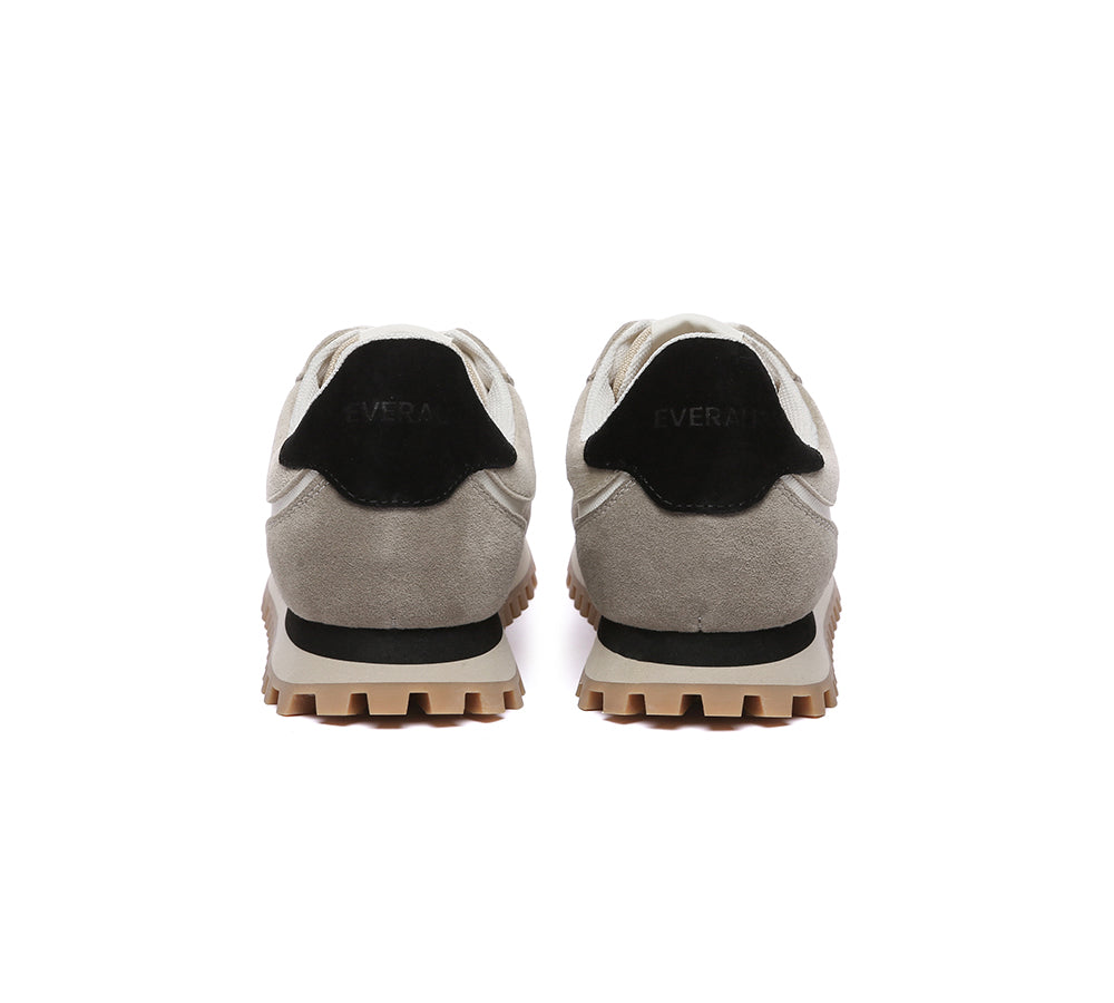 EVERAU® Leather Chunky Sneakers Etta