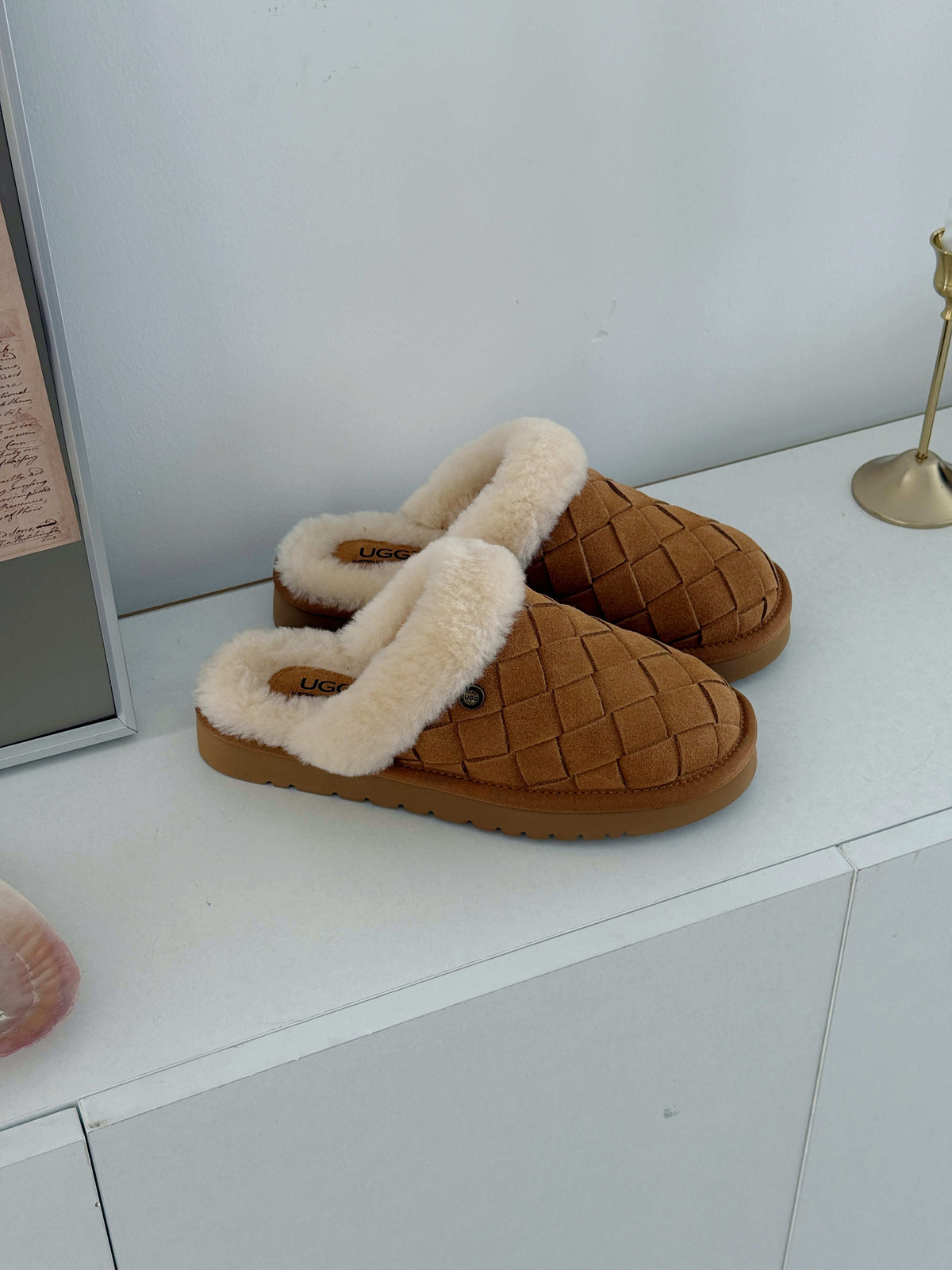 AUSTRALIAN SHEPHERD® UGG Slippers Weavey Cozy