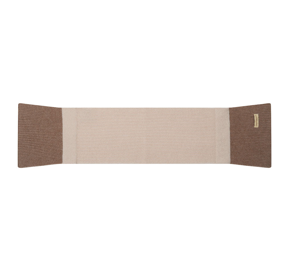 Cashmere Two Tone Knit Urban Wool Scarf
