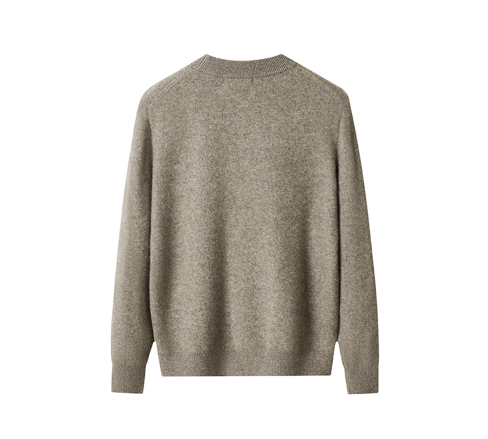 EVERAU® Oversized Yak Cashmere Blend Knit Sweater Toora EVERAU