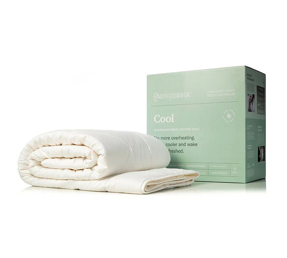 Minijumbuk Cool Australian Wool Cotton Quilt MiniJumbuk