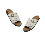 EVERAU® Adjustable Strap Embossed Slip-on Summer Sandal Slides Alexis - UGG EXPRESS