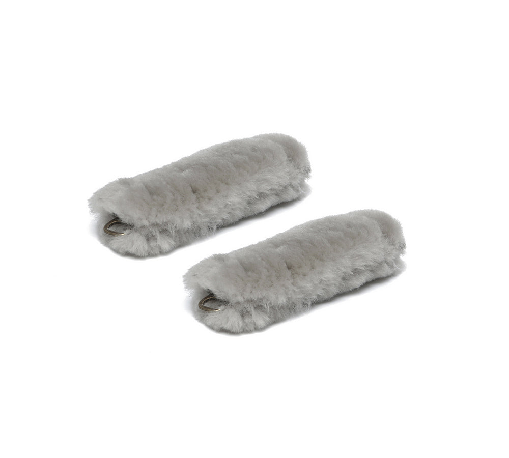 AUSTRALIAN SHEPHERD® Slippers Removable Elastic Metal Connection Plush Shearling Strap UGG AUSTRALIAN SHEPHERD