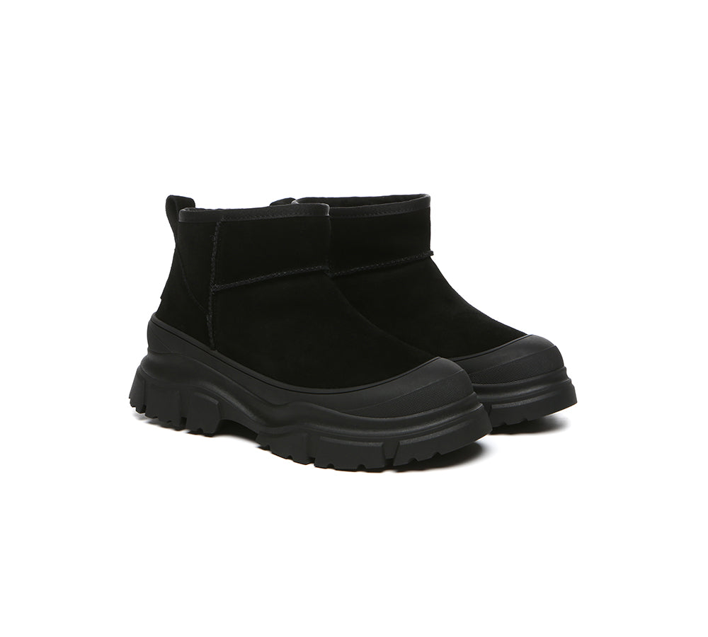EVERAU® UGG Boots Chunky Platform Mouni