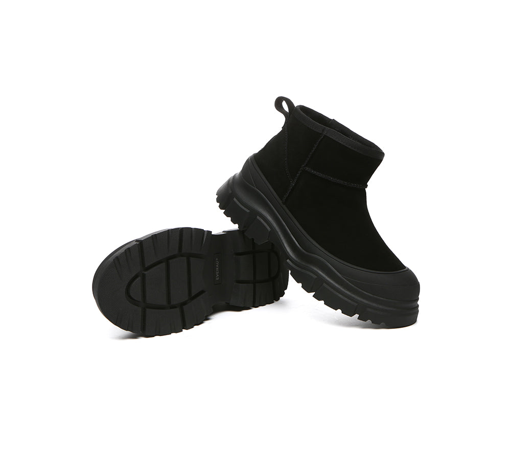 EVERAU® UGG Boots Chunky Platform Mouni
