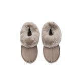 AUSTRALIAN SHEPHERD® UGG Slippers Kids Sheepskin Wool Ankle Homey