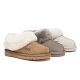 AUSTRALIAN SHEPHERD® UGG Slippers Kids Sheepskin Wool Ankle Homey - UGG EXPRESS