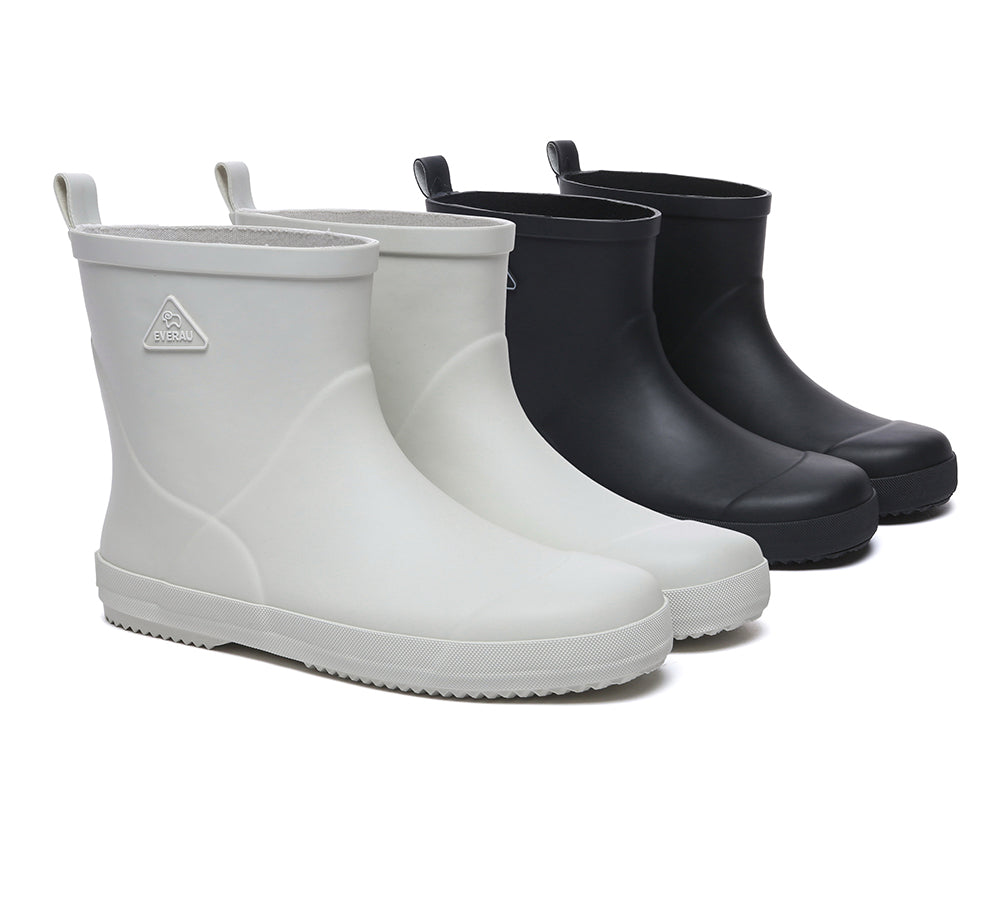 EVERAU® Women Rainboots Mini Gumboots Cora