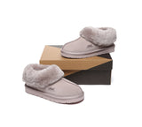 AUSTRALIAN SHEPHERD® UGG Slippers Sheepskin Wool Ankle Homey Special