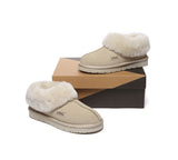 AUSTRALIAN SHEPHERD® UGG Slippers Sheepskin Wool Ankle Homey Special - UGG EXPRESS