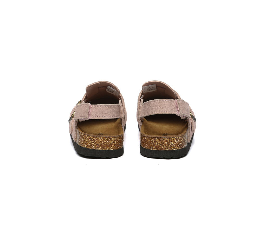 EVERAU® Kids Sandals Adjustable Buckle Straps Slingback Flat Clogs - UGG EXPRESS