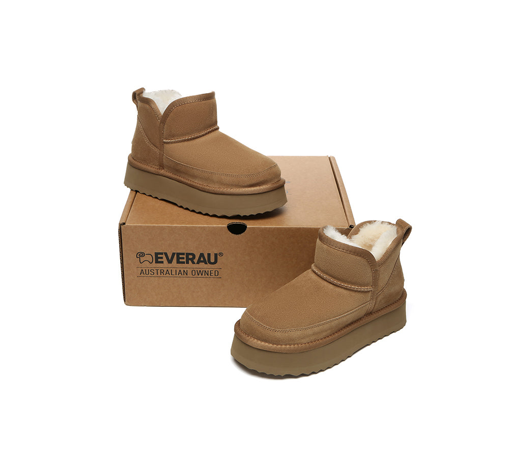 EVERAU® UGG Boots Platform Vesper