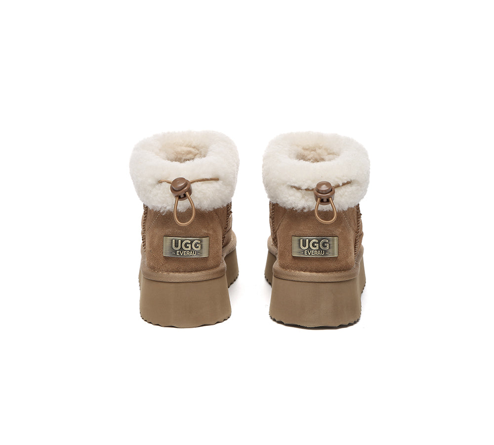 UGG EVERAU® UGG Boots Women Drawstring Platform Payton