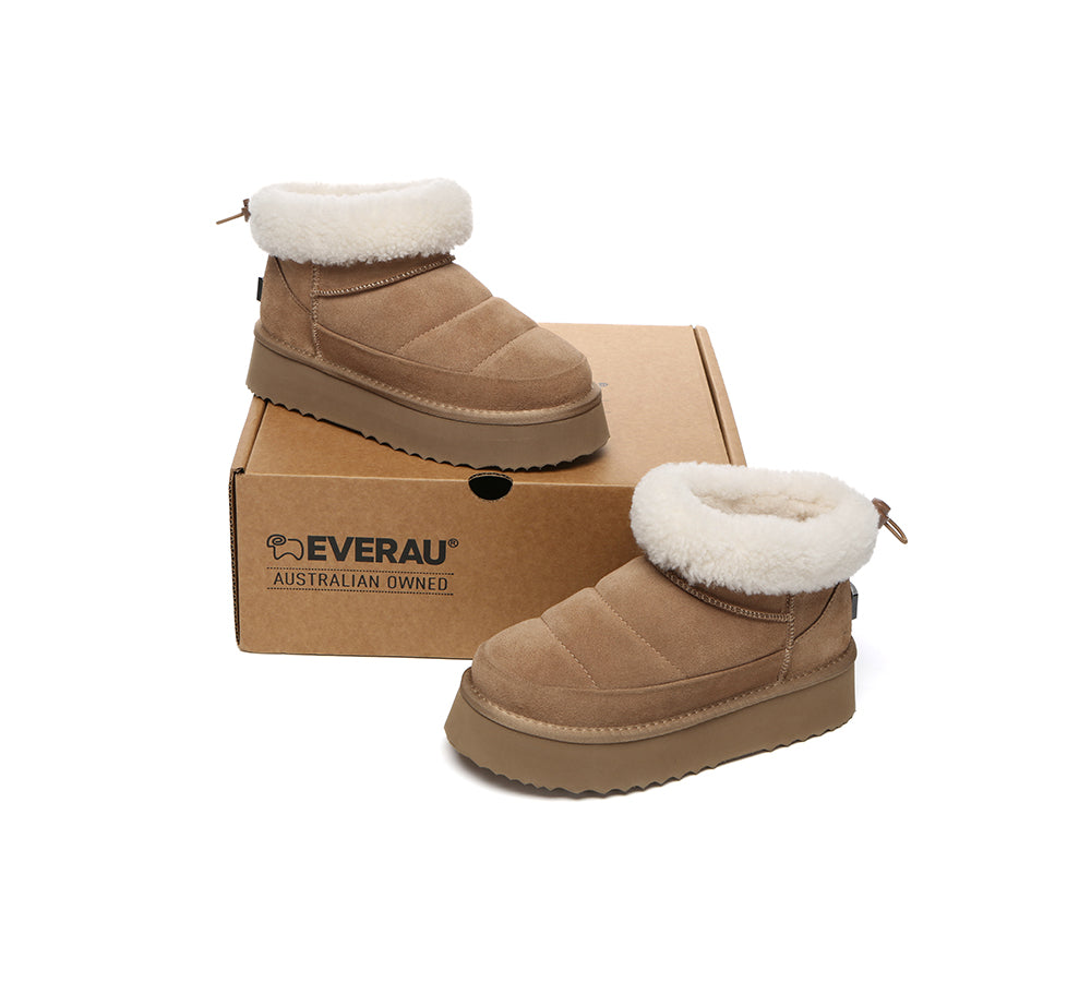 UGG EVERAU® UGG Boots Women Drawstring Platform Payton