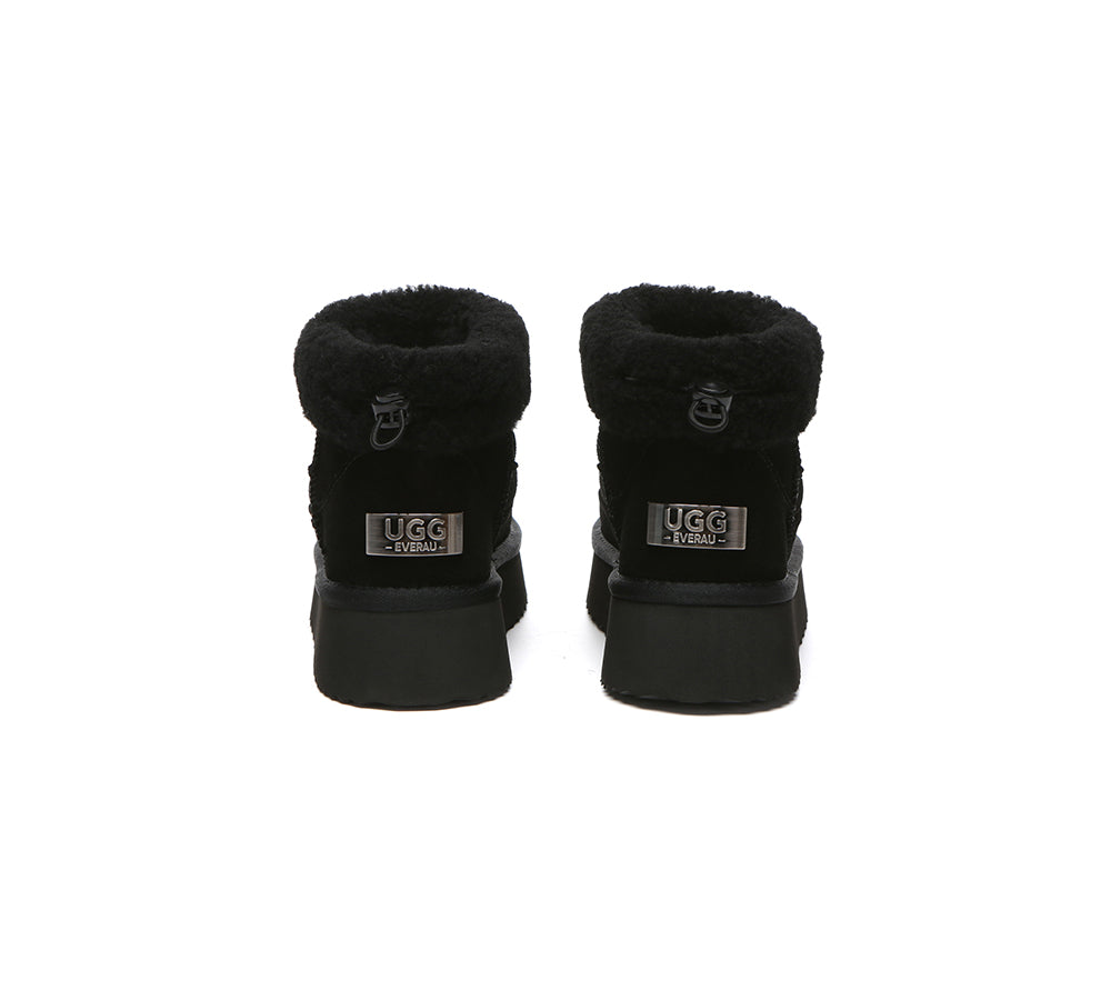 UGG EVERAU® UGG Boots Women Drawstring Platform Payton