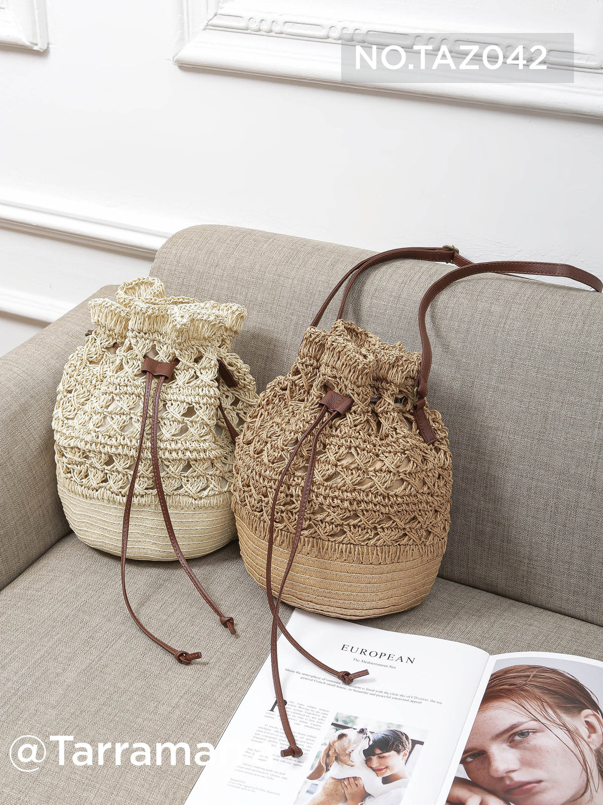 TARRAMARRA® Women Hand Woven Shoulder Bag