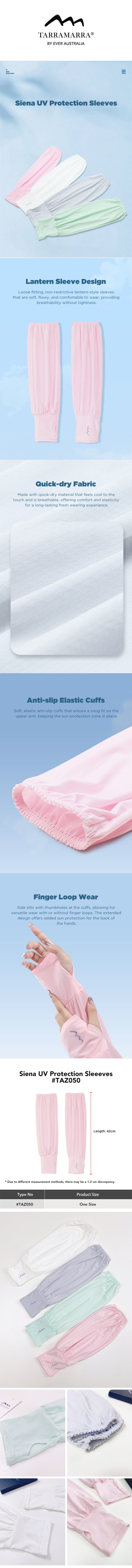 TARRAMARRA® Women Sun Uv Protection Elastic Sleeves Siena