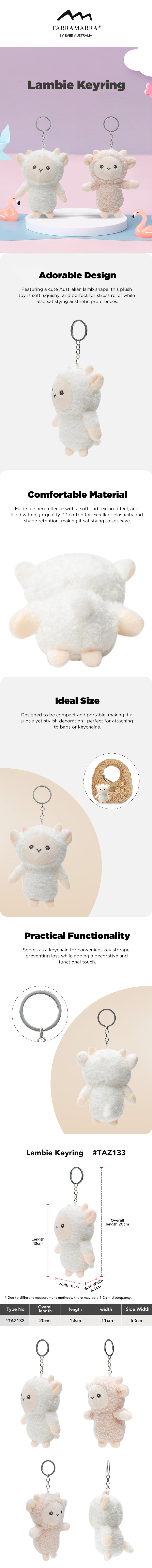 TARRAMARRA® Lambie Keyring