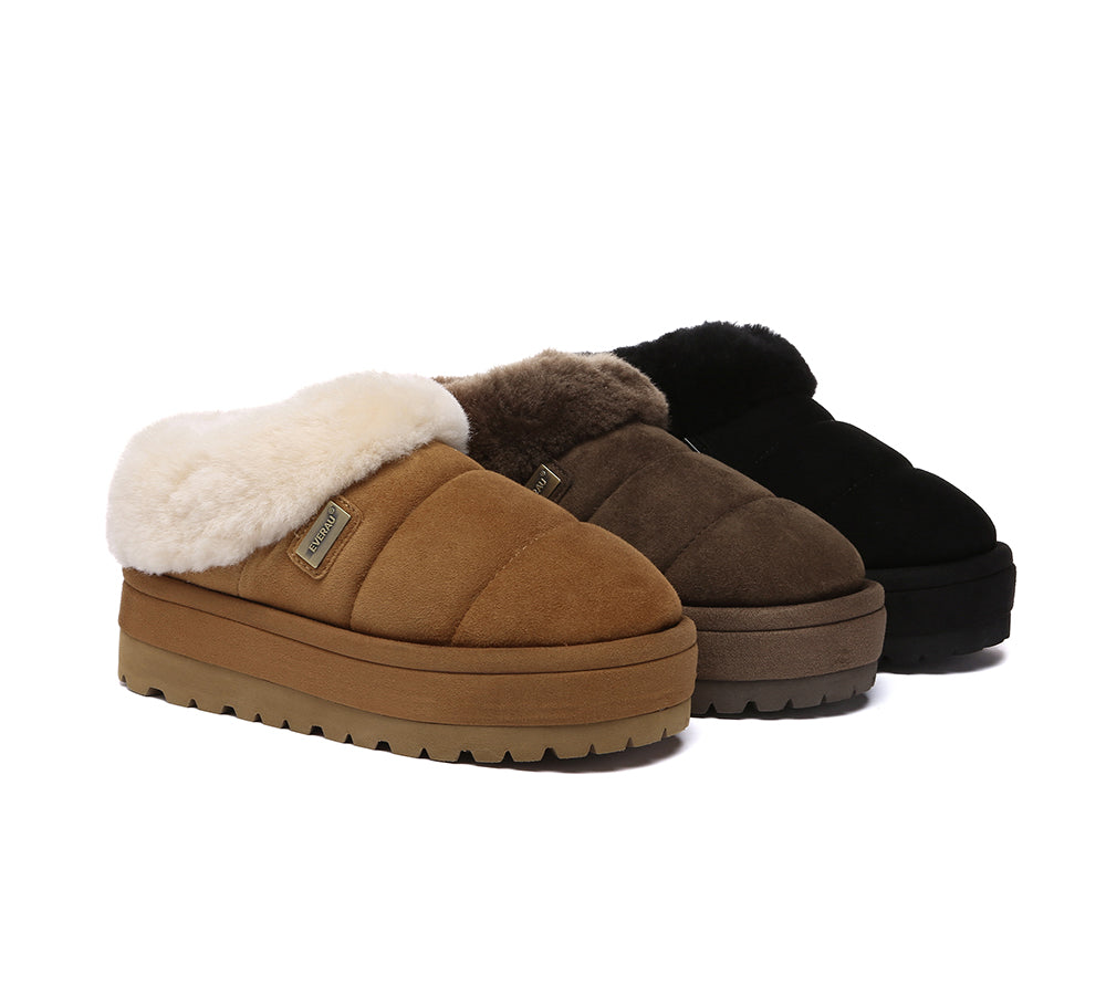 UGG EVERAU® UGG Slippers Women Platform Ulrika UGG EVERAU