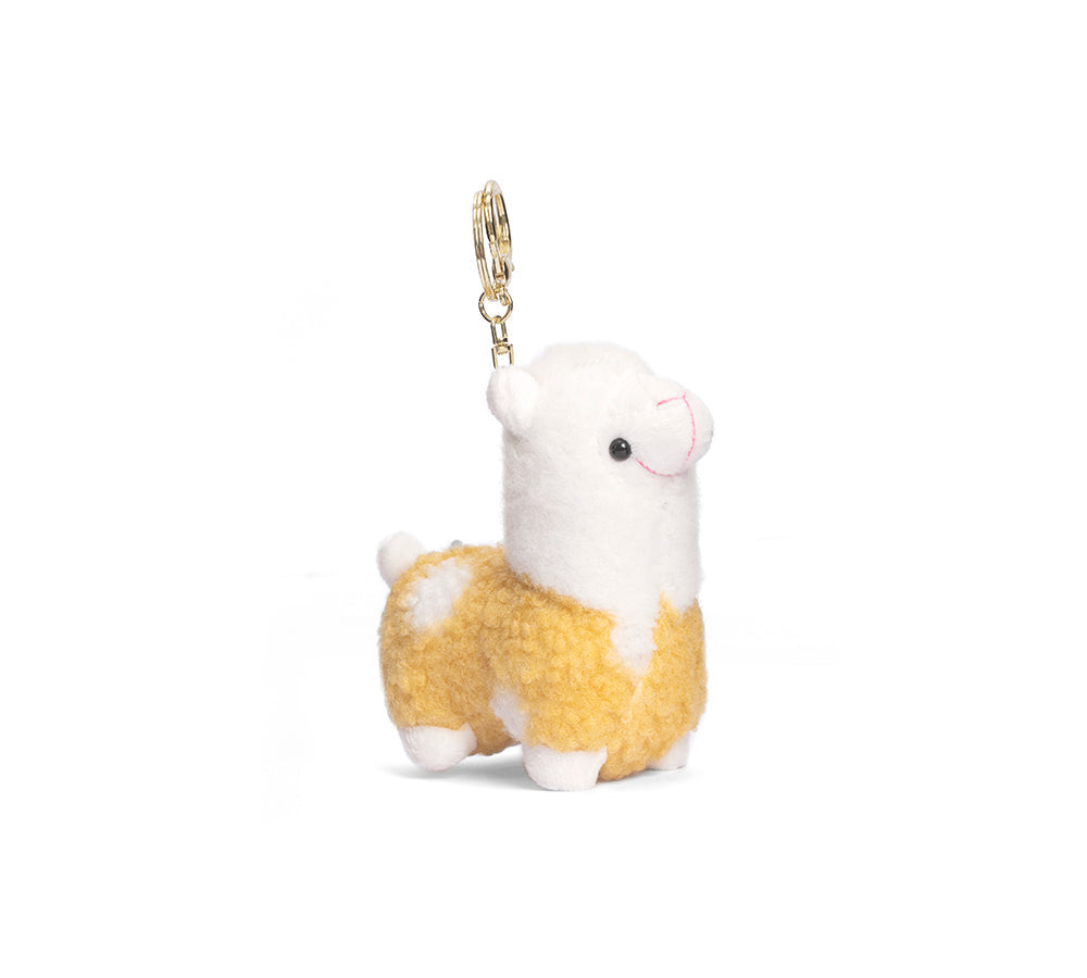 Accessories - Cute Plush Alpaca Keyring