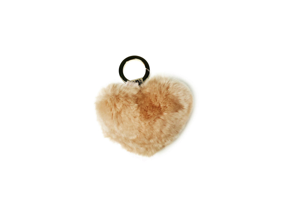 Accessories - Fluffy Candy Heart Keyring