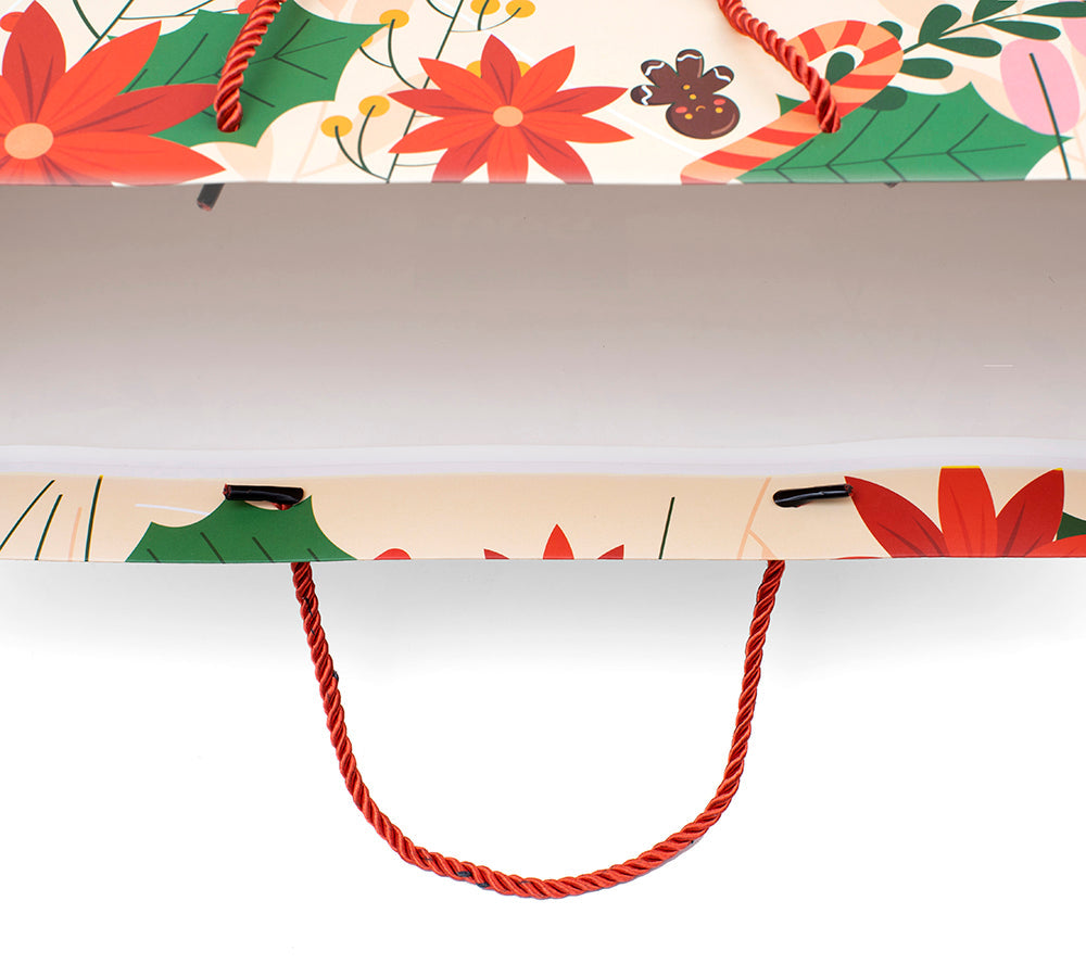 Accessories - Premium Christmas New Year Gift Paper Bag With Handle