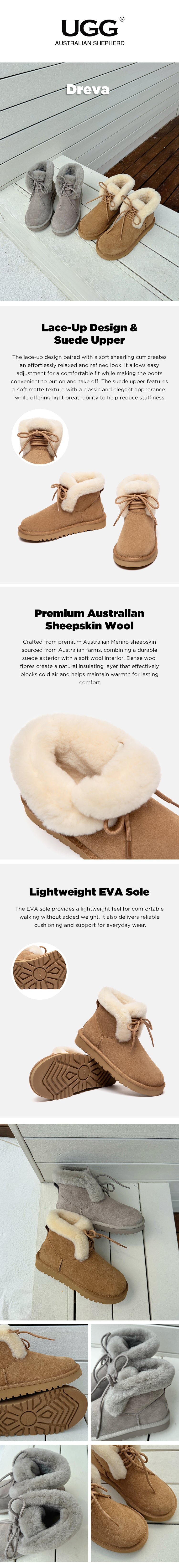 AUSTRALIAN SHEPHERD® UGG Boots Women   Dreva