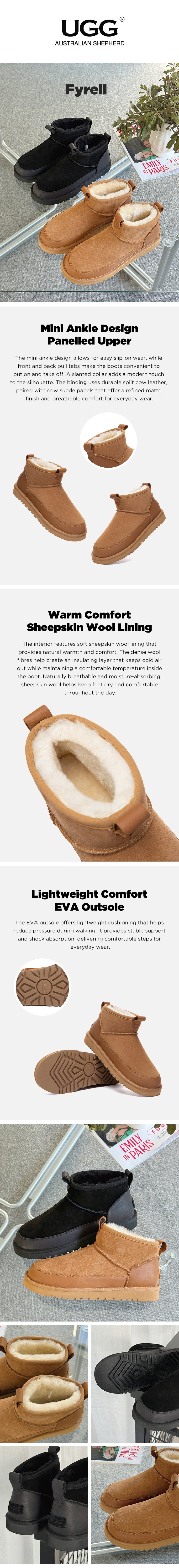 AUSTRALIAN SHEPHERD® UGG Boots Men   Fyrell