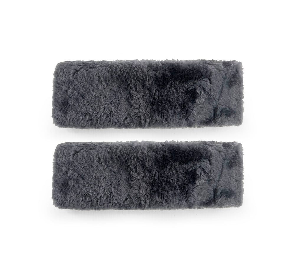 Premium Lambskin Car Seat Safety Belt Cover Shoulder Pad - UGG EXPRESS