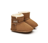 AUSTRALIAN SHEPHERD® UGG Baby Australian Sheepskin Wool Booties Erin - UGG EXPRESS