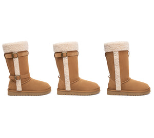 AUSTRALIAN SHEPHERD® UGG Boots Women Sheepskin Wool Tall Nordel UGG AUSTRALIAN SHEPHERD