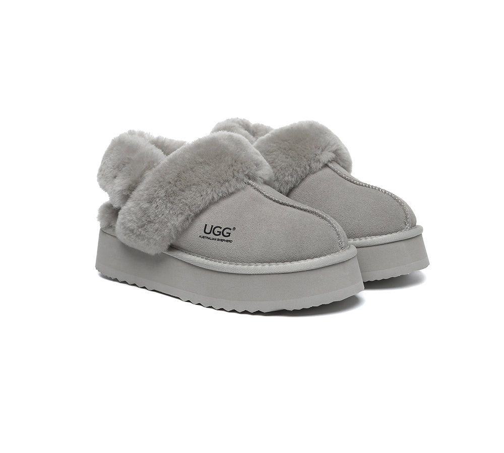 AUSTRALIAN SHEPHERD® UGG Slippers Women Platform Musa