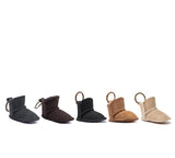 EVERAU® UGG Boot Sheepskin Wool Bootie Keyring