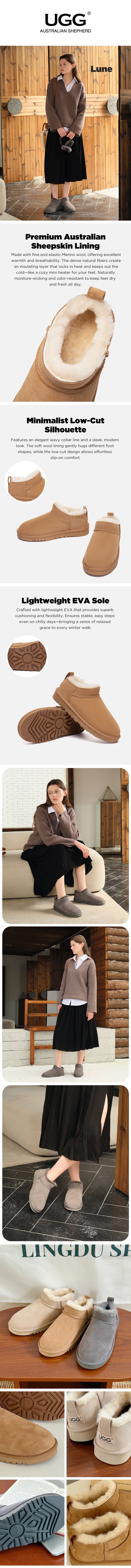 AUSTRALIAN SHEPHERD® UGG Boots Lune