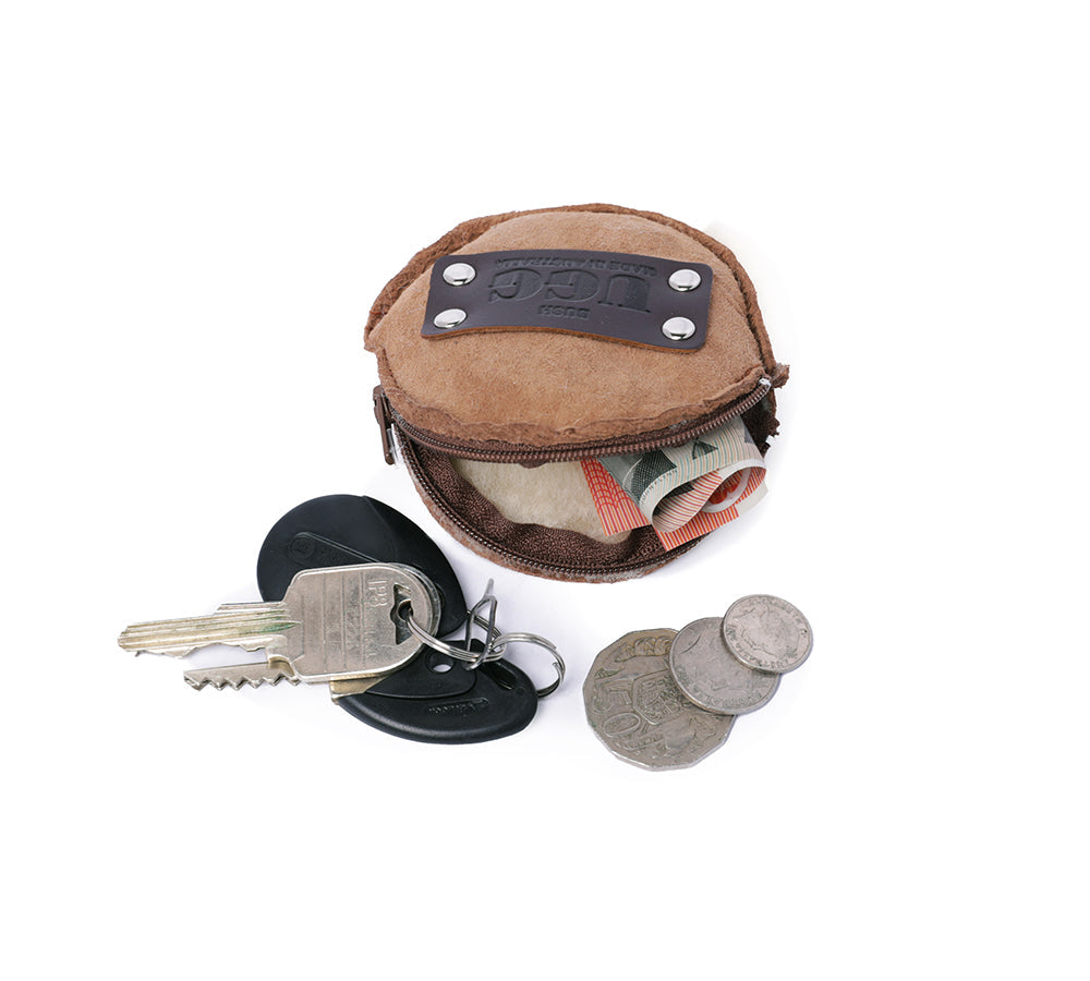 Purse - Urban UGG® Sheepskin Wool Fluffy Zip Purse