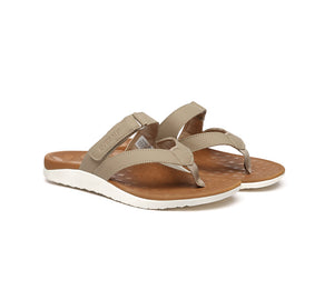 Sandals - EVERAU® Arch Support Hook And Loop Orthotic Thongs