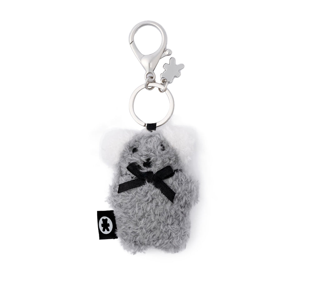Fluffy Plush FLATOUTbear Key Ring Flatout