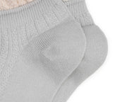Socks - 100% Cotton Ruffle Shallow Mouth Socks One Pair