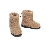 UGG Boots - EVERAU® UGG Kids Sheepskin Wool Plush Adjustable Drawstring Boots Peggy