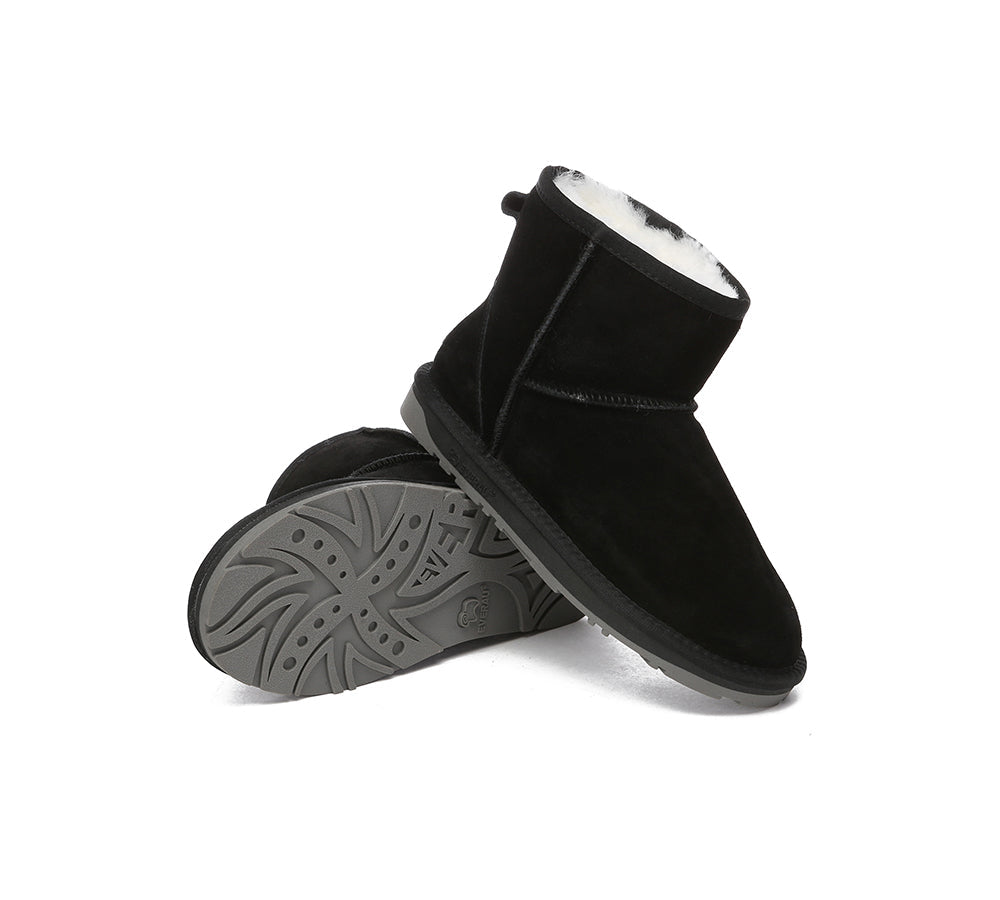 UGG Boots - EVERAU?? UGG Sheepskin Wool Ankle Boots Mini Classic Suede